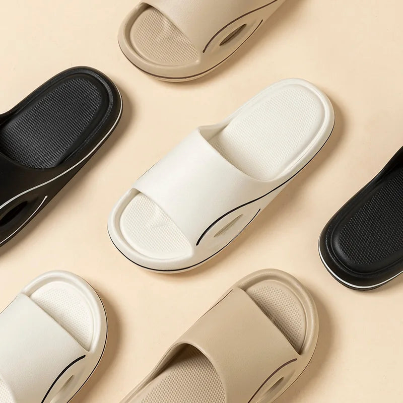 Women's Home Slippers Open Toe Quick Drying Shoes Indoor Outdoor