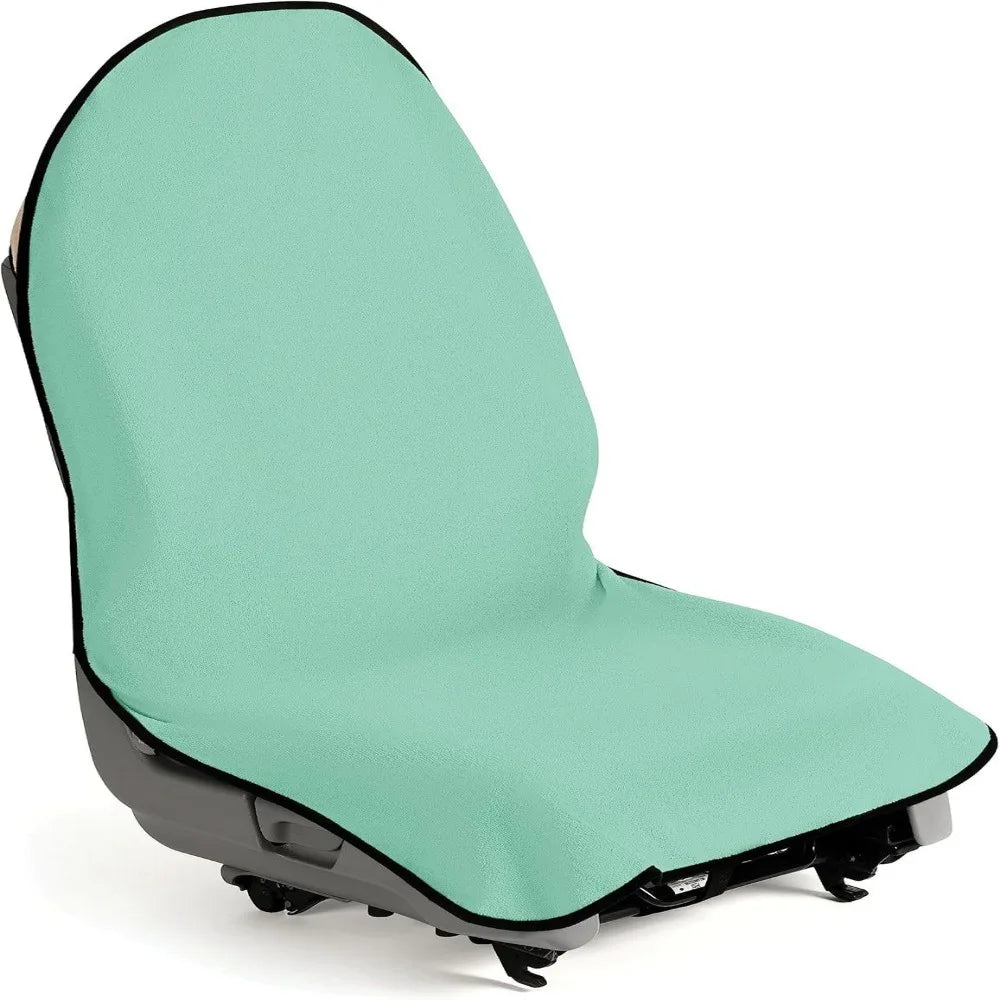 Machine Washable Car Seat Covers Sweatproof Non-slip Backing Zpaxo Green