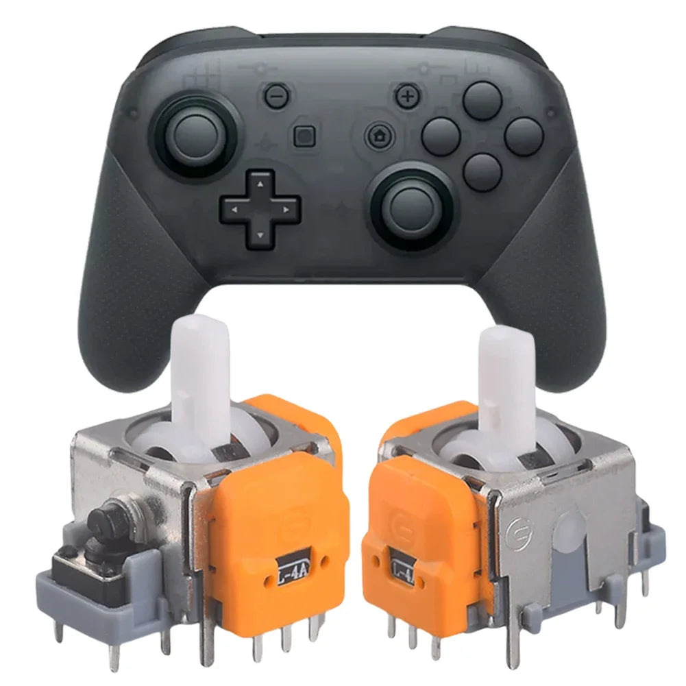 10-2Pcs 3D Hall Effect Joystick Module for XBox/Switch/PS4/PS5 Repair Parts Joystick Module Controller No Drifting Thumbsticks Zpaxo
