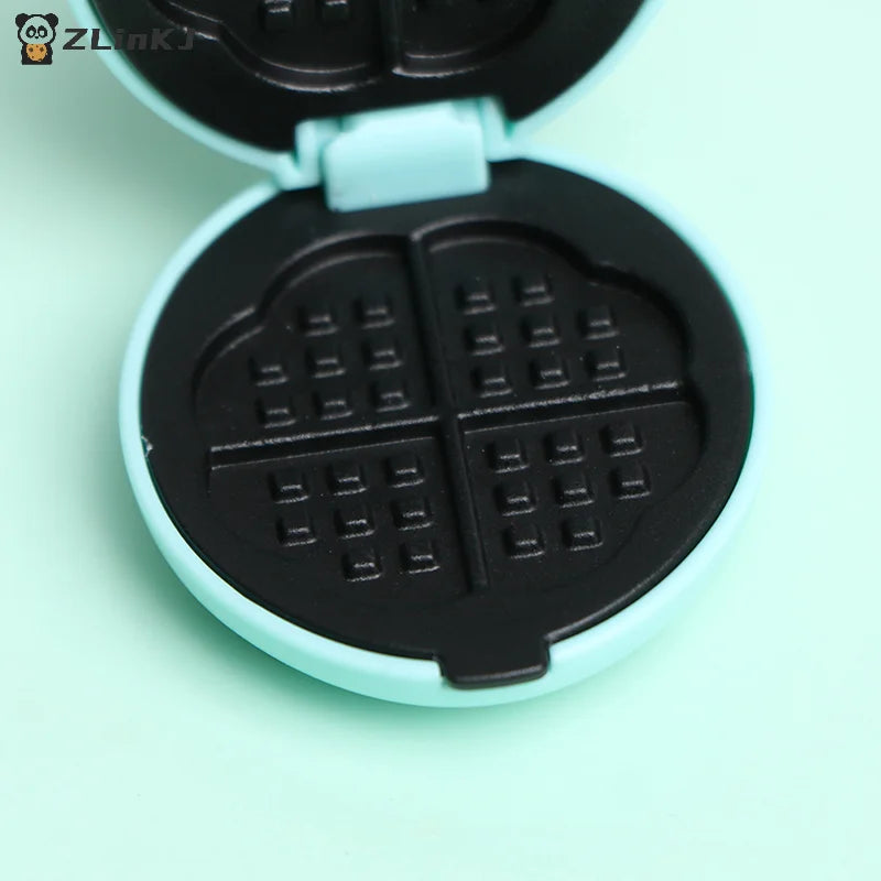 ▶Mini Electric Oven for 1/6 1/12 Scale Dollhouse Kitchen Furniture Decration Accessories Miniature Food Bread Maker Model Zpaxo