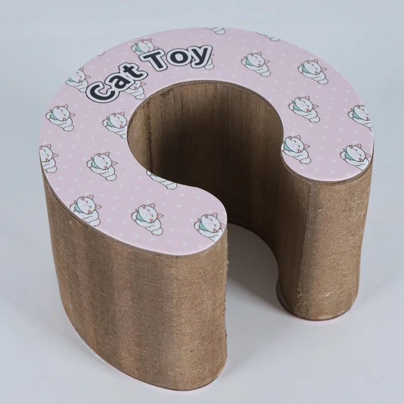Cat Toys Indoor Cats Interactive Magic Organ Scratch Board Compact