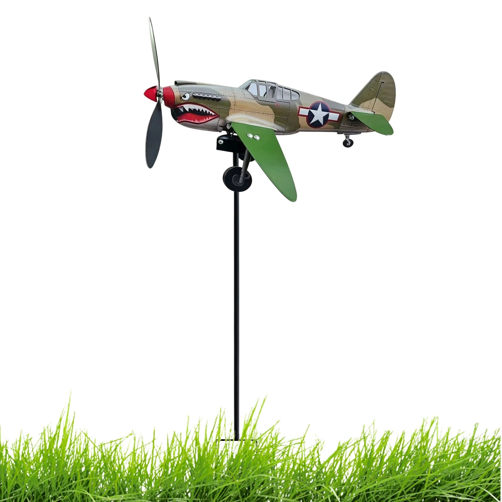 Garden Wind Spinner Funny Rotating Decorative Outdoor Sculpture