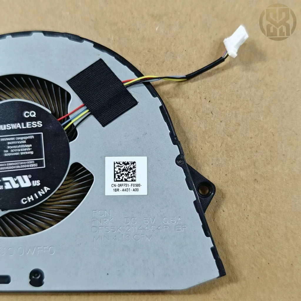 0RFF51 Laptop CPU Cooling Fan Dell Vostro 3510 3520 3525 Inspiron