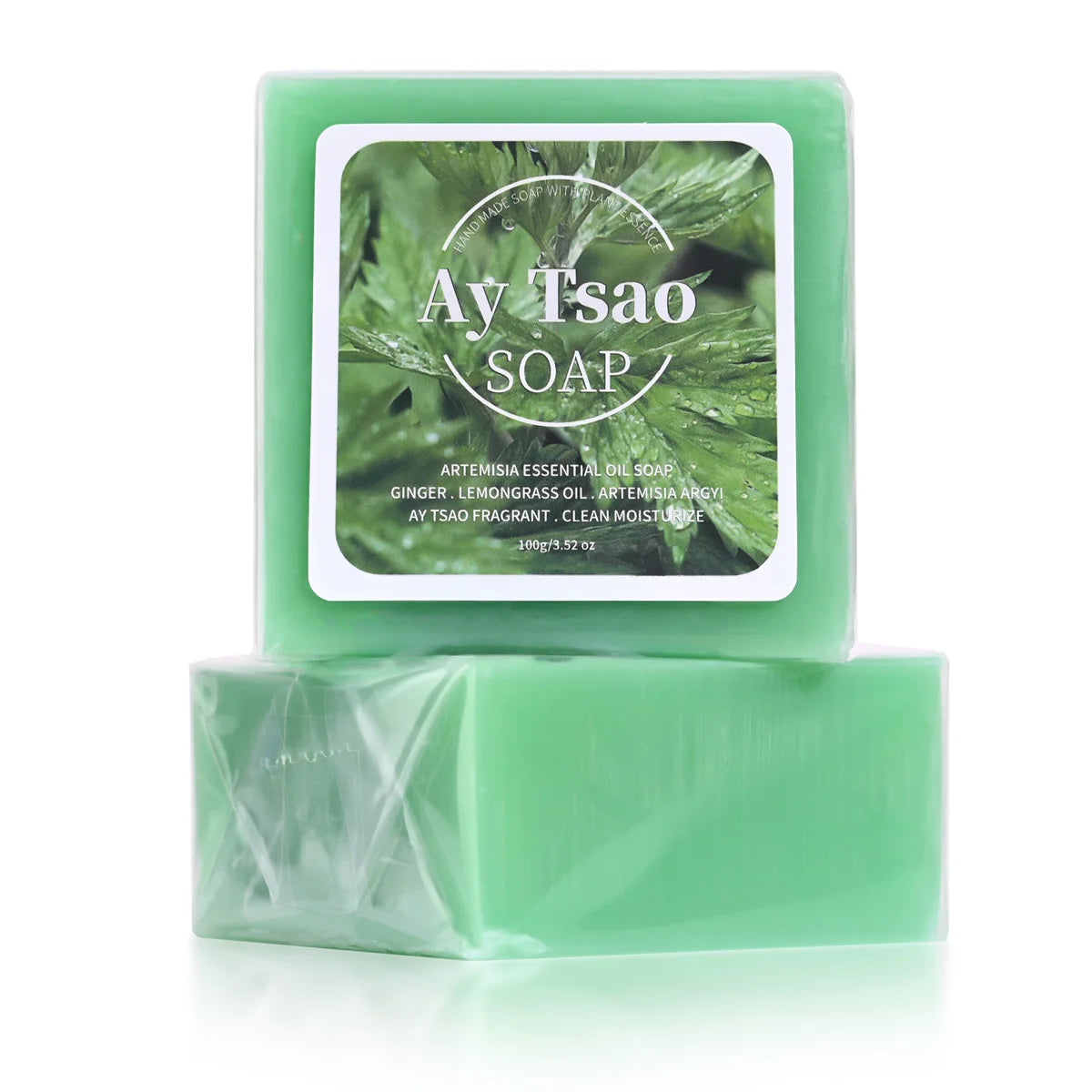 Artemisia Essential Oil Soap – Lemongrass & Ginger Bar Essential Oil Soap Bar Zpaxo