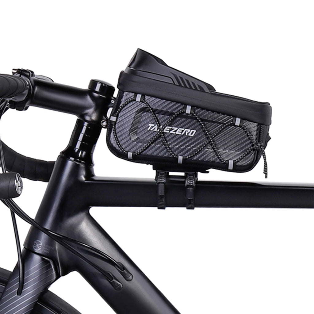 Front Bicycle Pouch Waterproof Cycling Accessories TPU Touchscreen