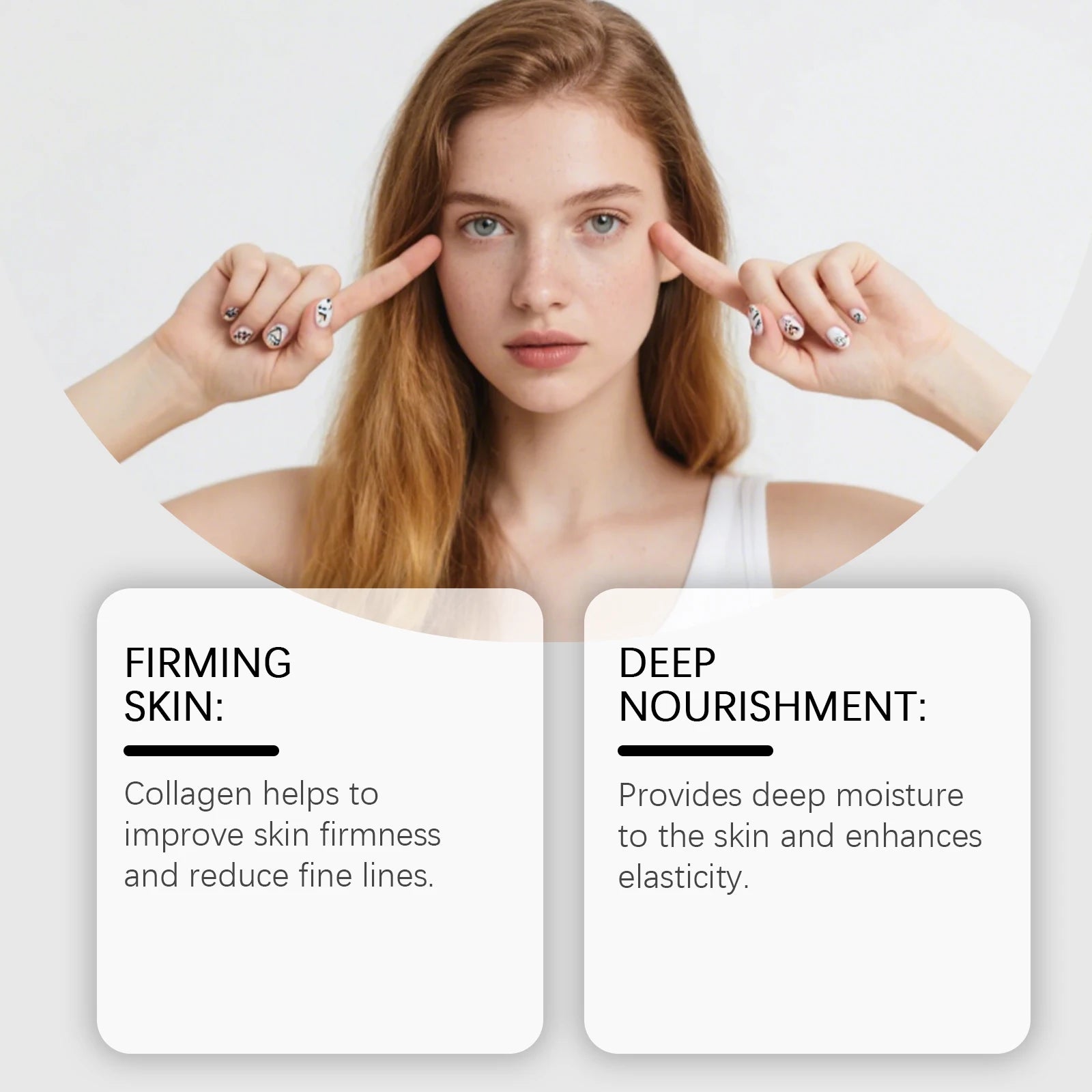 Collagen Eye Mask – Dark Circles, Puffiness & Fine Lines | 8 Pairs Under Eye Mask Zpaxo
