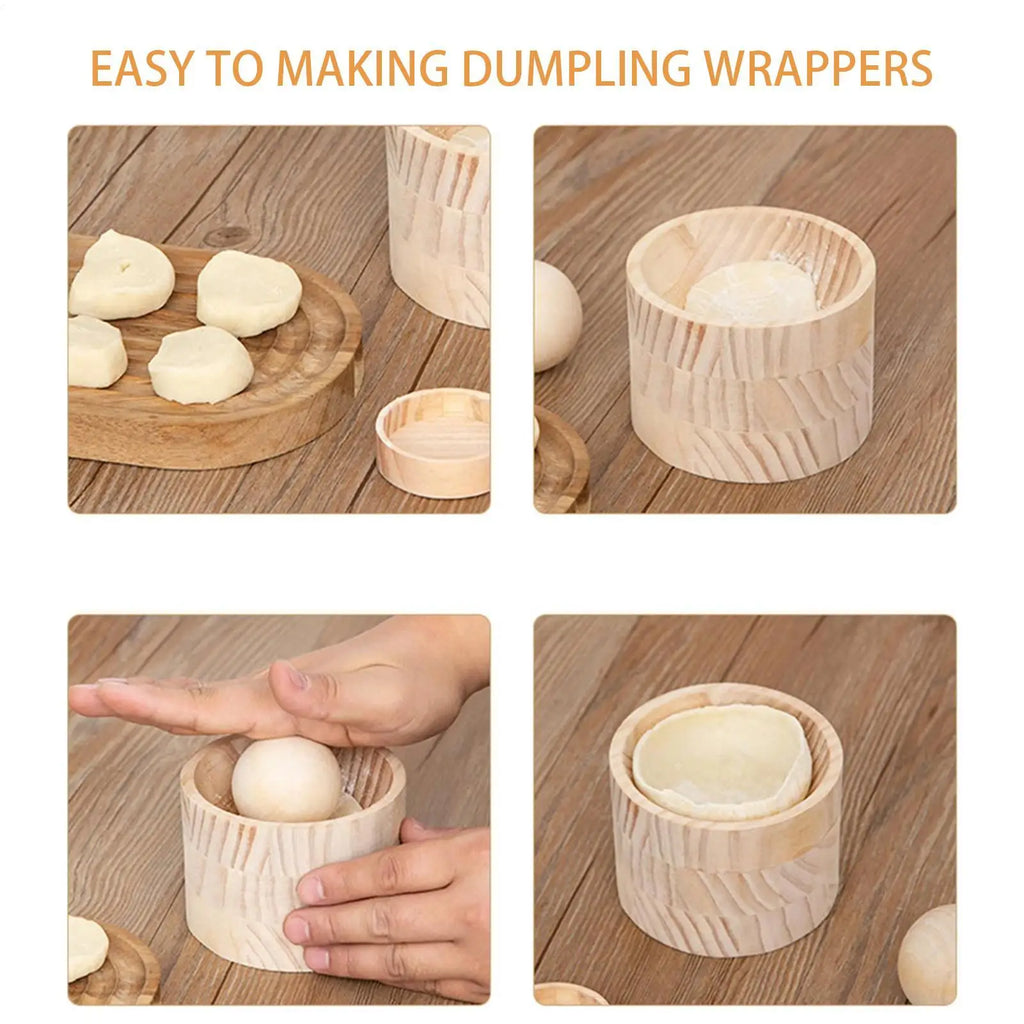 Dumpling Skin Maker Manual Press Dough Wrapper Machine Making Mold
