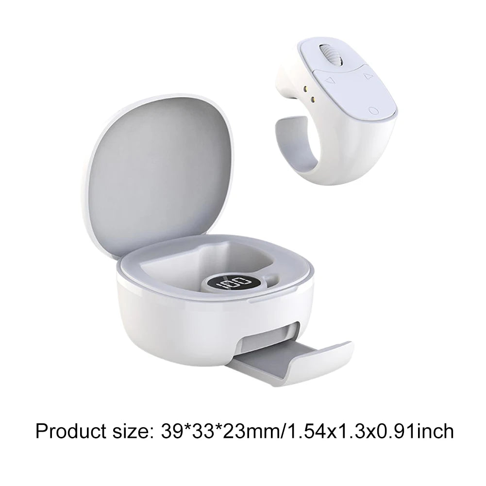 JX-12 Roller Fingertip Ring Remote Control Wireless Bluetooth Mobile
