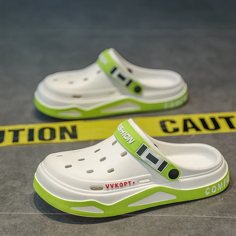 Fashion Men Summer Hole Garden Shoes Breathable Outdoor Sandals