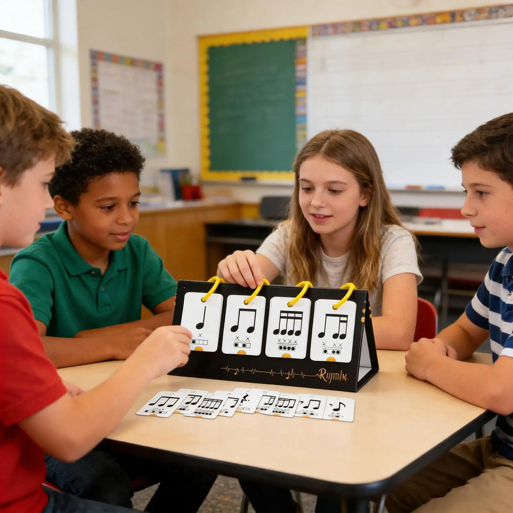 Music Enlightenment Learning Cards Note Instrument Rhythm Cognition