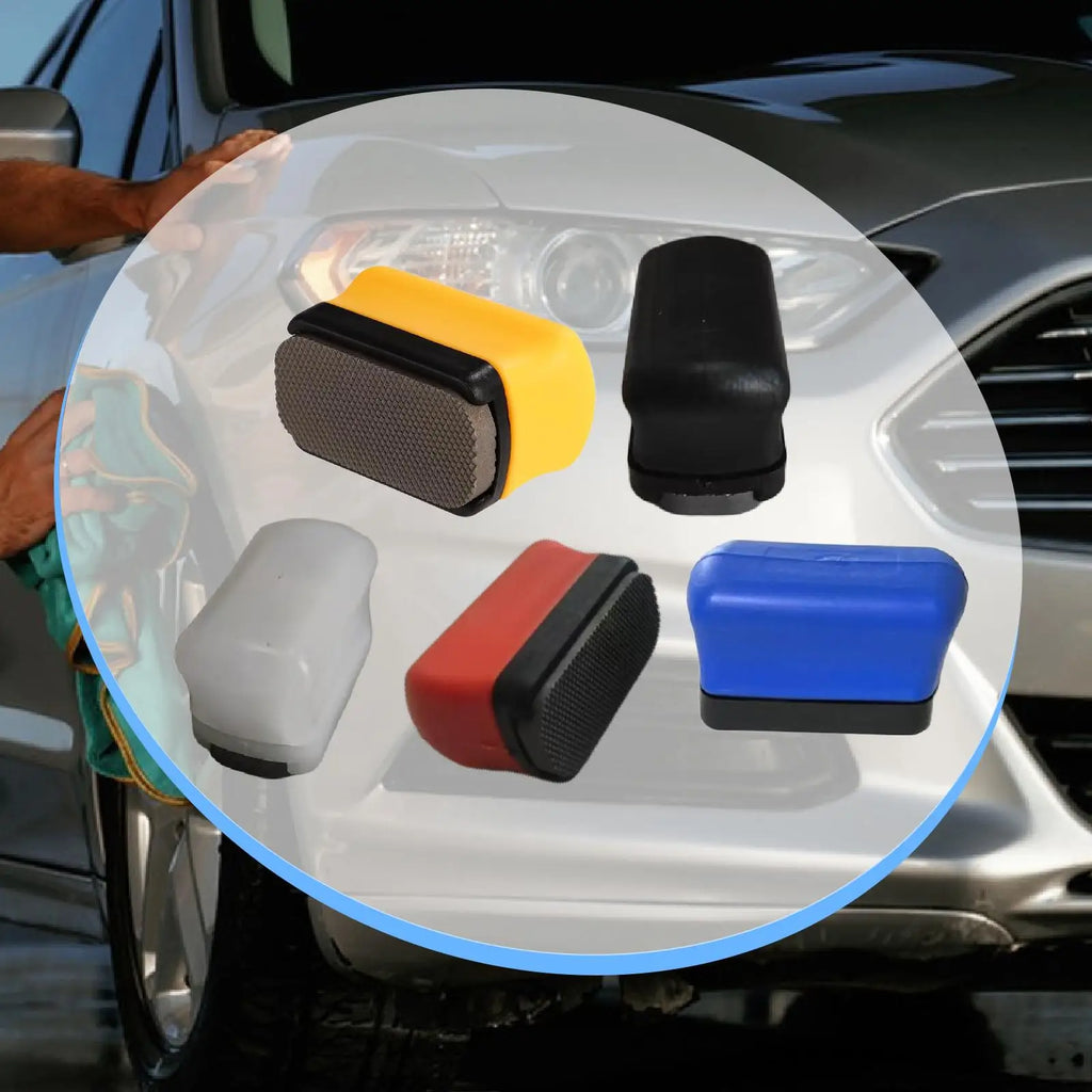 Mini Denibbing File Stains on Cars Repairing Paints Retention Quick Removal Small Practical Ergonomic Handle Double Sided Zpaxo