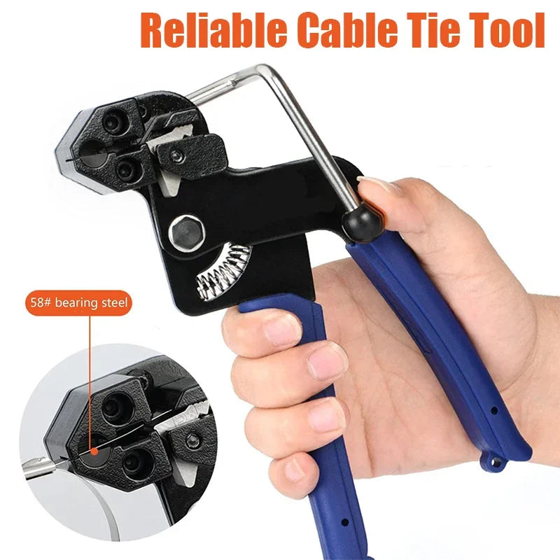 Cable Ties Plier Stainless Steel Locking Tie Hand Wrap Tool
