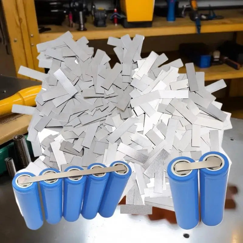 Nickel Plated Steel Strip Set for 18650 Battery Spot Welding Welders Zpaxo
