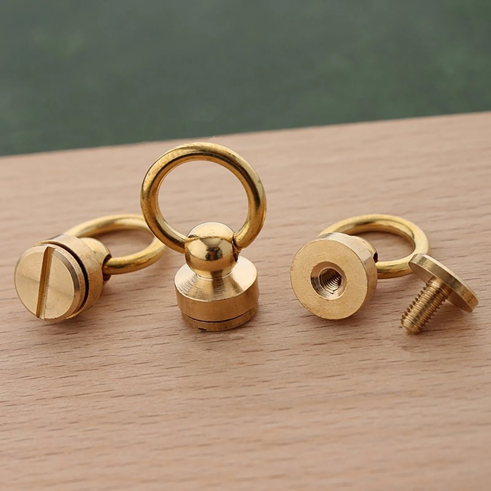 Metal Ball Post O Ring Studs Rivets Nail Screwback Round Head Spots
