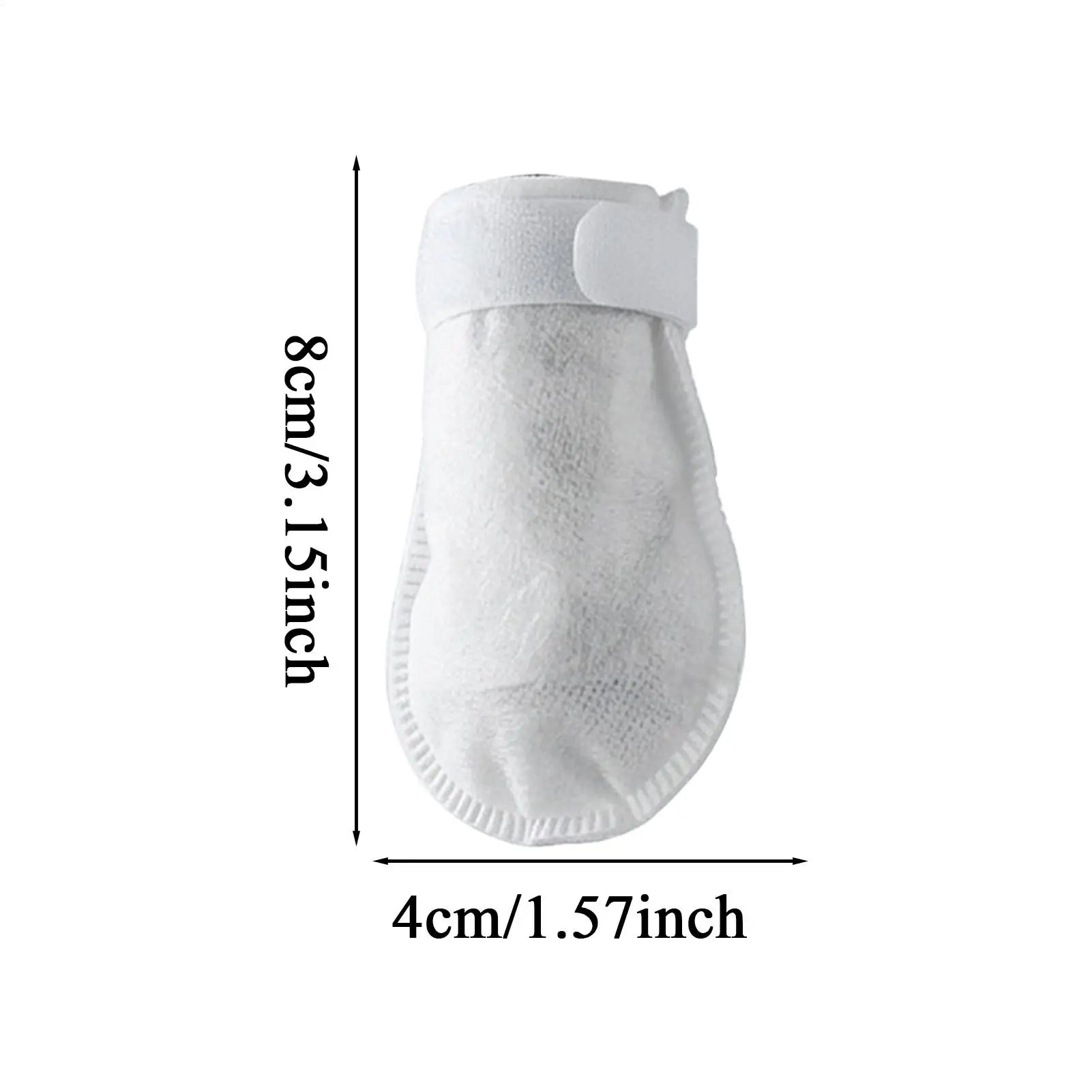 50Pcs Universal Faucet Filter Cotton Anti-splash Thickened Faucet Filter with T-strap Tap Water Filter Bag for Kitchen Sink Zpaxo