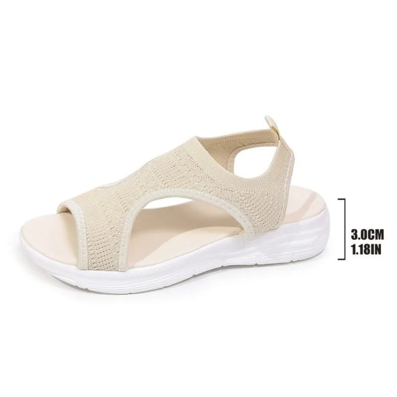 2026 Summer Women's Open Toed Sandals Outdoor Fashion Breathable