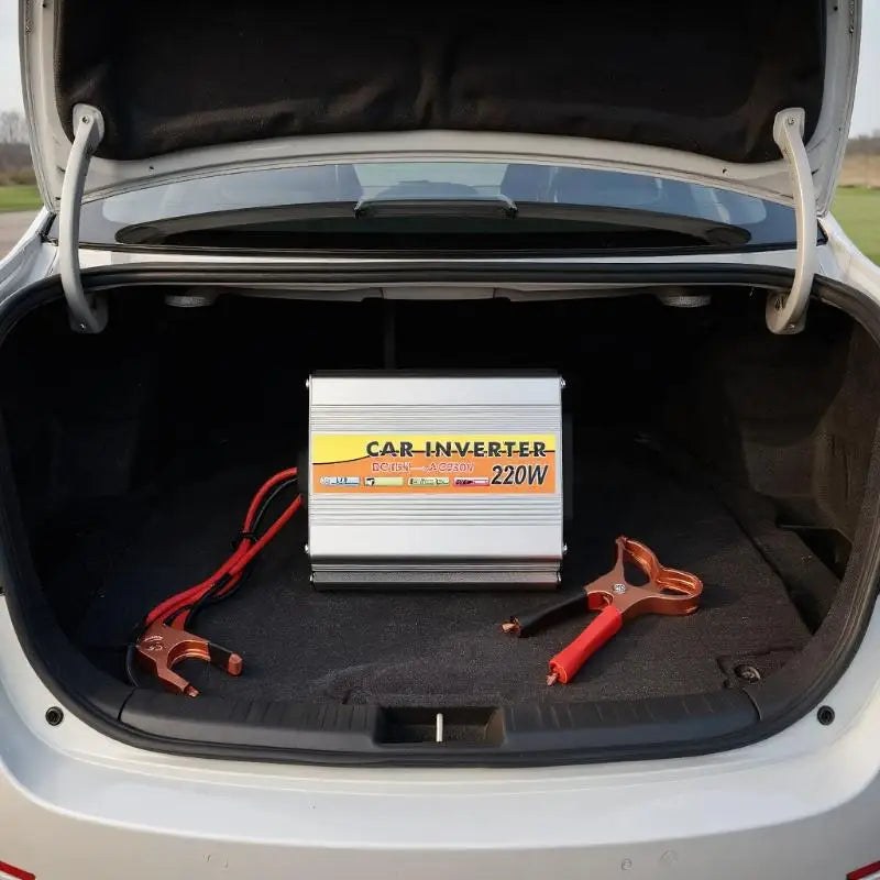 220W Car Power Inverter DC 12V to AC 220V with USB Ports