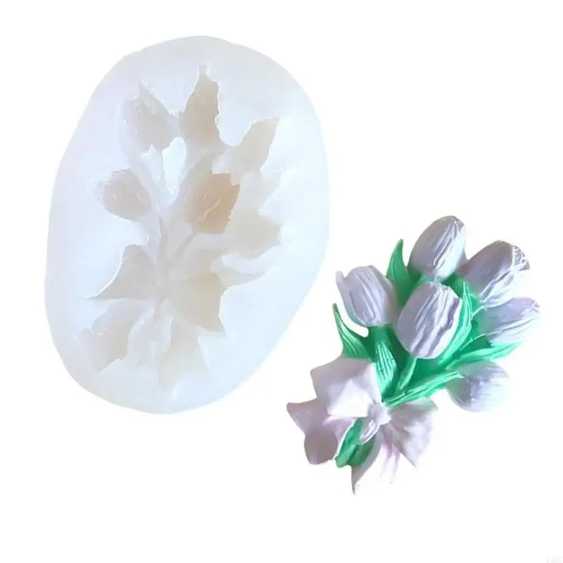 Flower Bouquets Silicone Molds Candle Soap Candy Chocolate Cake