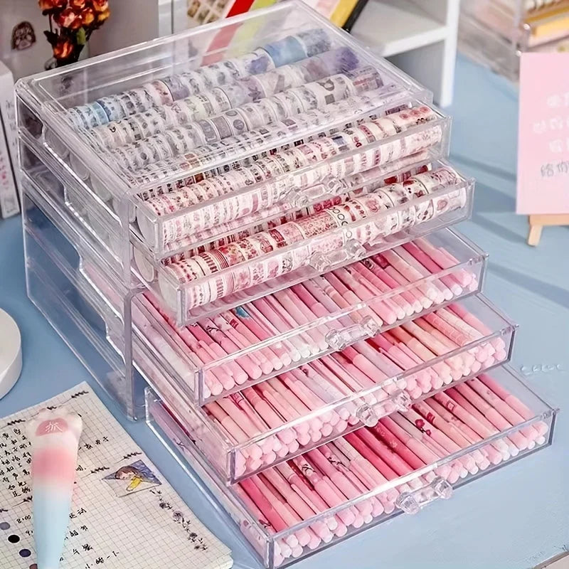 Nail polish storage box, nail polish display box, transparent multi-layer storage rack, cosmetics, lipstick, jewelry storage Zpaxo