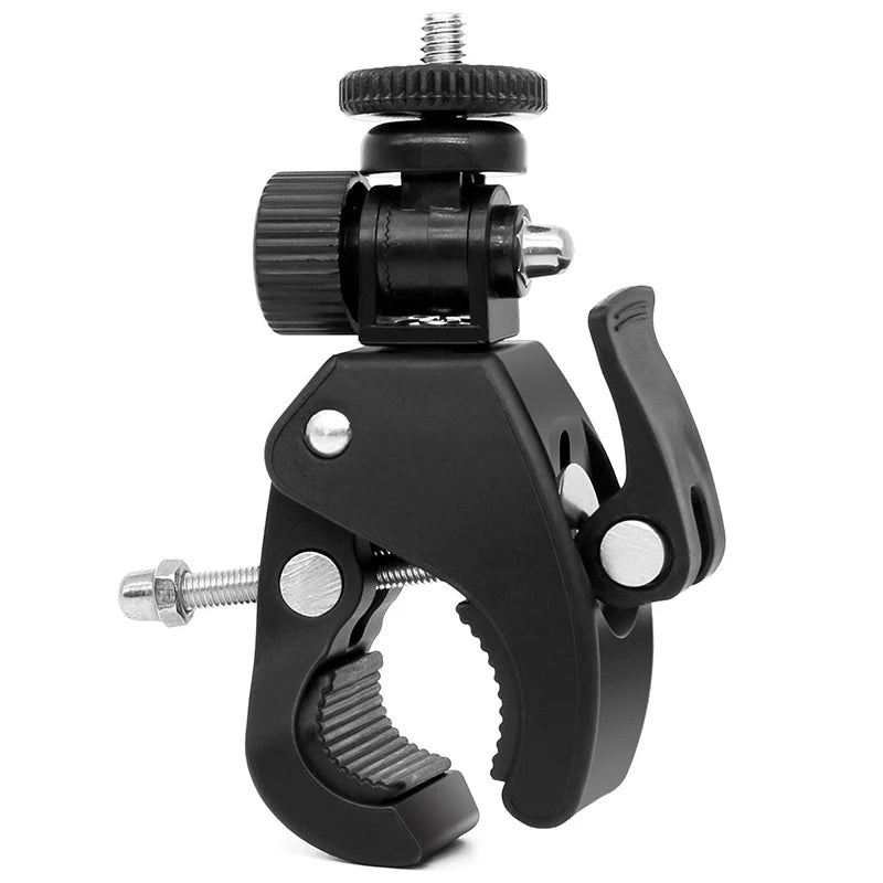 Bike Mount Camera Mount Bike Motorcycle Handlebar Handle Bar Tripod Clips Adapter Action Camera Parts For Gopro Hero 11 10 9 8 7 Zpaxo