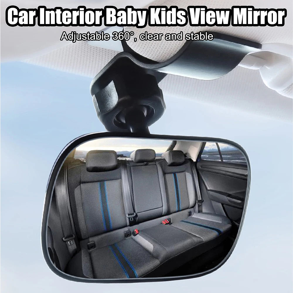 Adjustable 360 Rotation Car Back Seat Baby Kids View Mirror Universal
