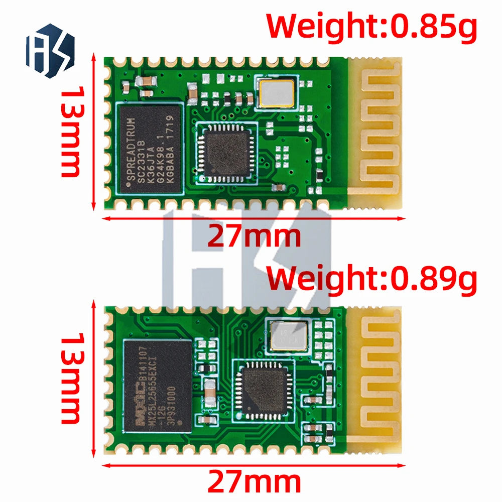 HC-05 HC-06 Bluetooth 2 0+EDR Serial Module 6-Pin 4-Pin Anti-reverse Zpaxo