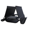 652F 1 Vertical Laptop Stand Holder Adjustable Desktop Notebook Dock Zpaxo Black CN