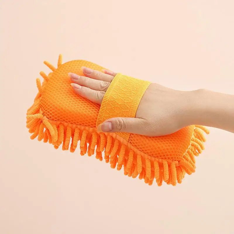 Microfiber Car Wash Sponge – Scratch-Free Auto Detailing