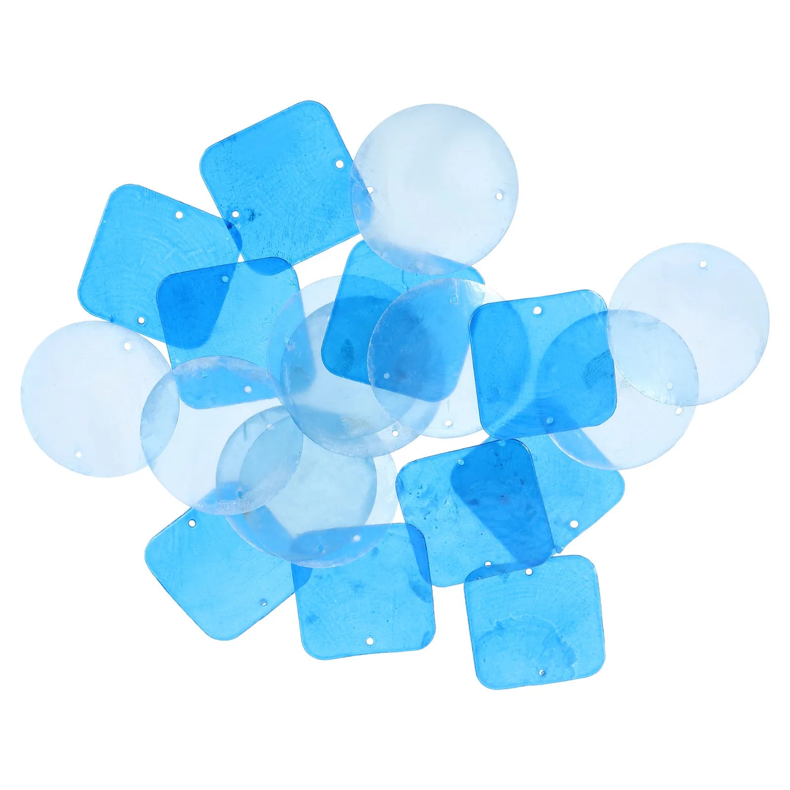 Square Round Natural Shell DIY Craft Making Pendant Dream Catcher