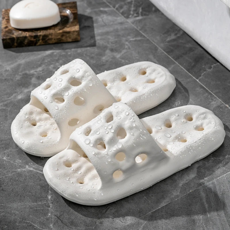 Women's Quick-dry Bathroom Slippers Home Use Summer Couple EVA Light