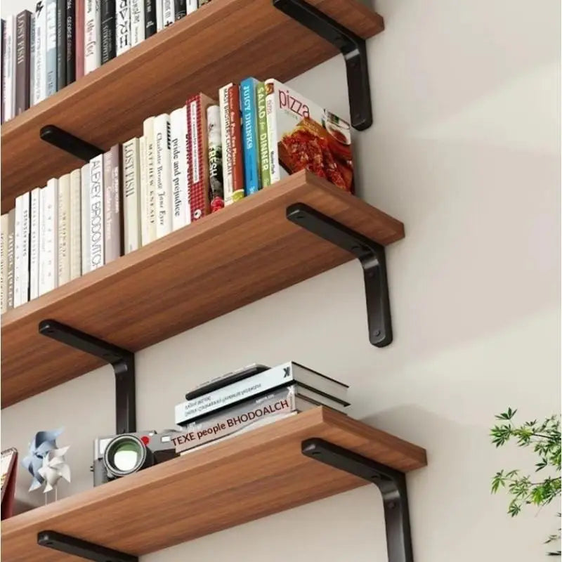 Wall Shelves Floating Wood Water Resistant-space Saving Storage Zpaxo