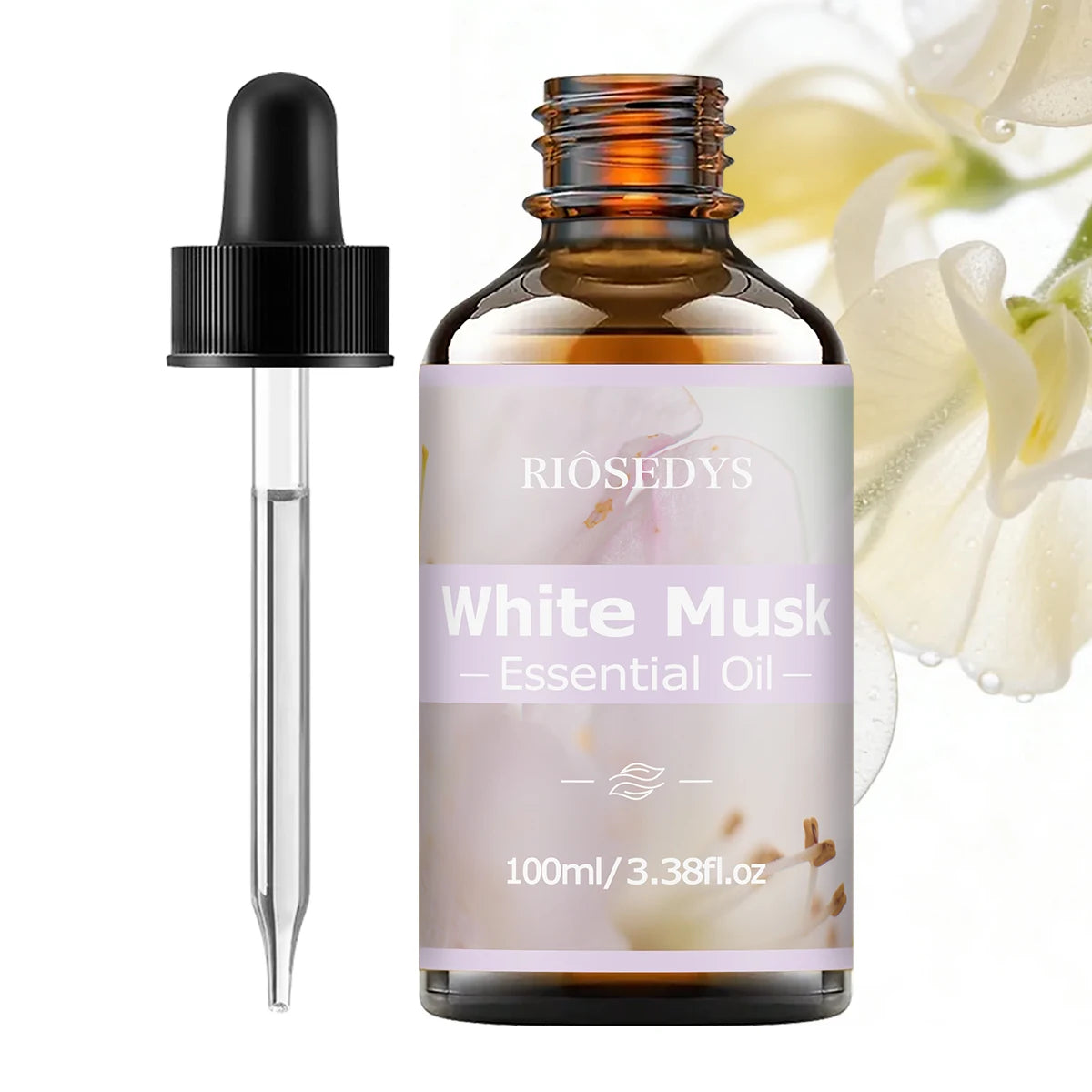 WHITE MUSK ESSENTIAL OIL Moisturizing Nourishing Massage Suitable Zpaxo 100ml WHITE MUSK Other