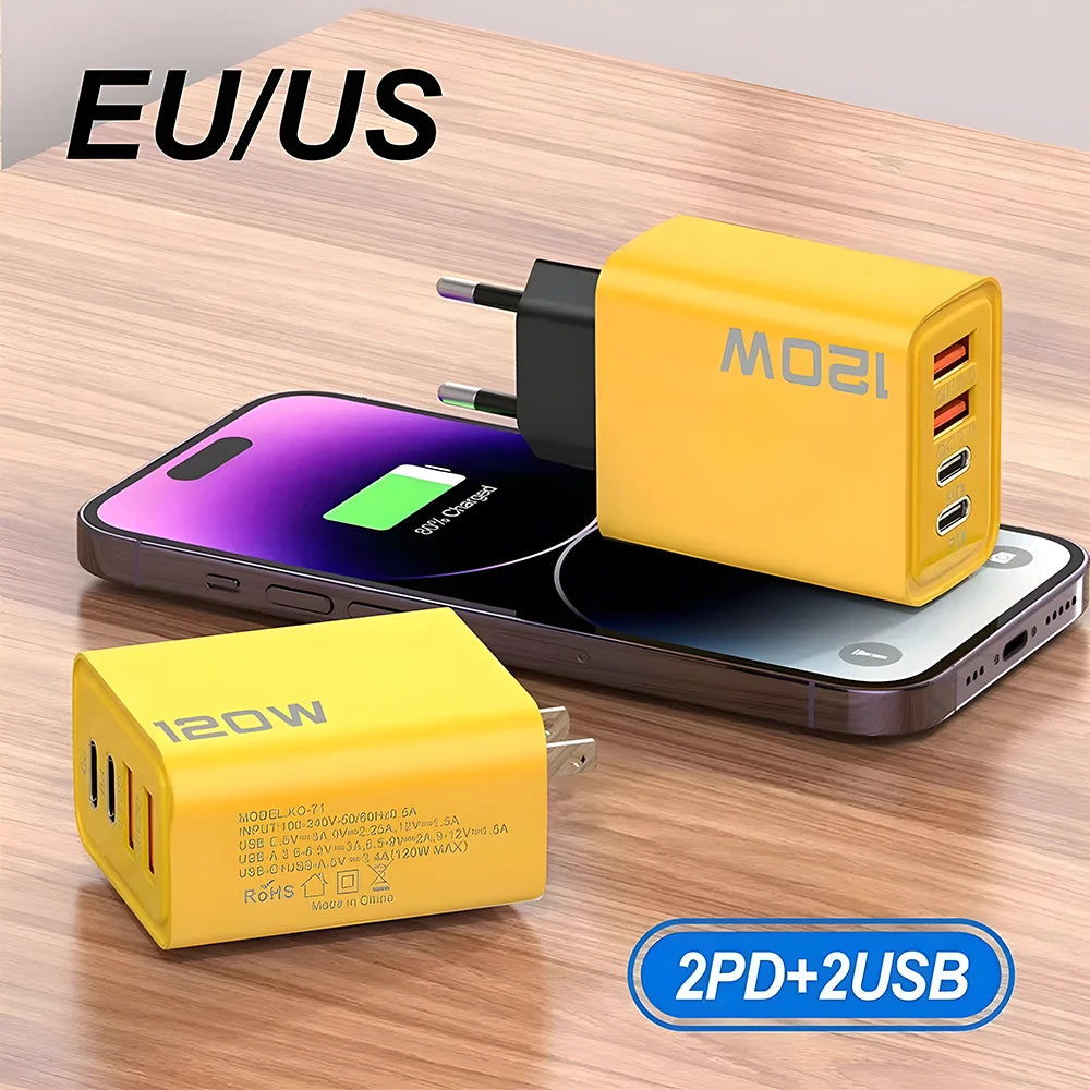 USB C PD Charger Quick Charge 3 0 Phone Chargers Adapter Iphone 16 15