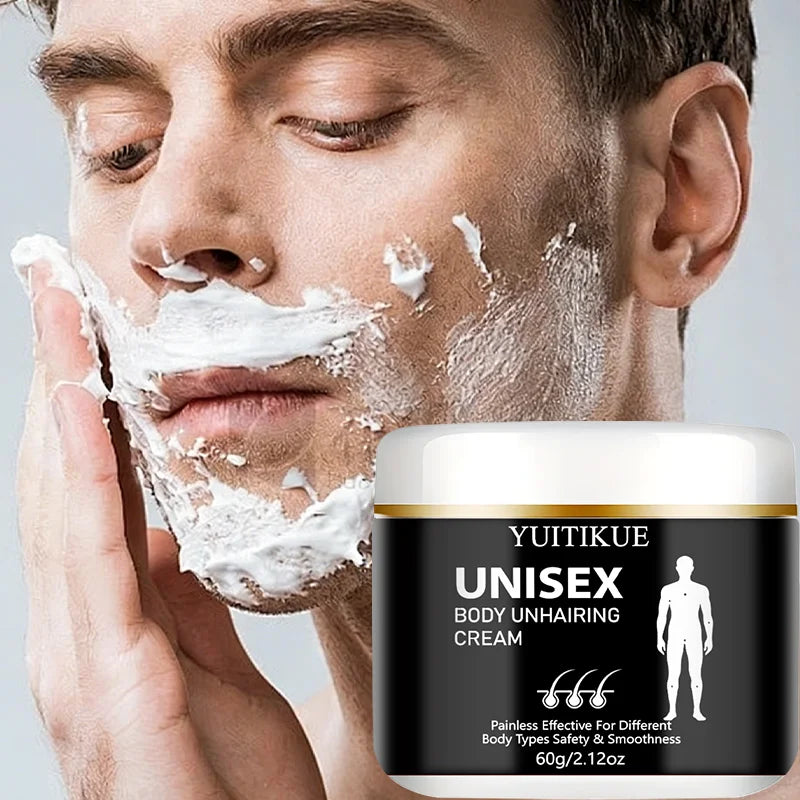 YUITIKUE Body Depilatory Cream – Painless Hair Removal 60g Depilatory Cream Zpaxo