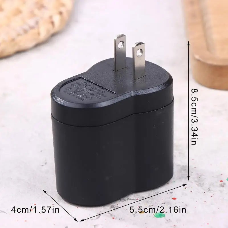 AC 220V to DC 12V Car Cigarette Lighter Adapter EU/US Plug