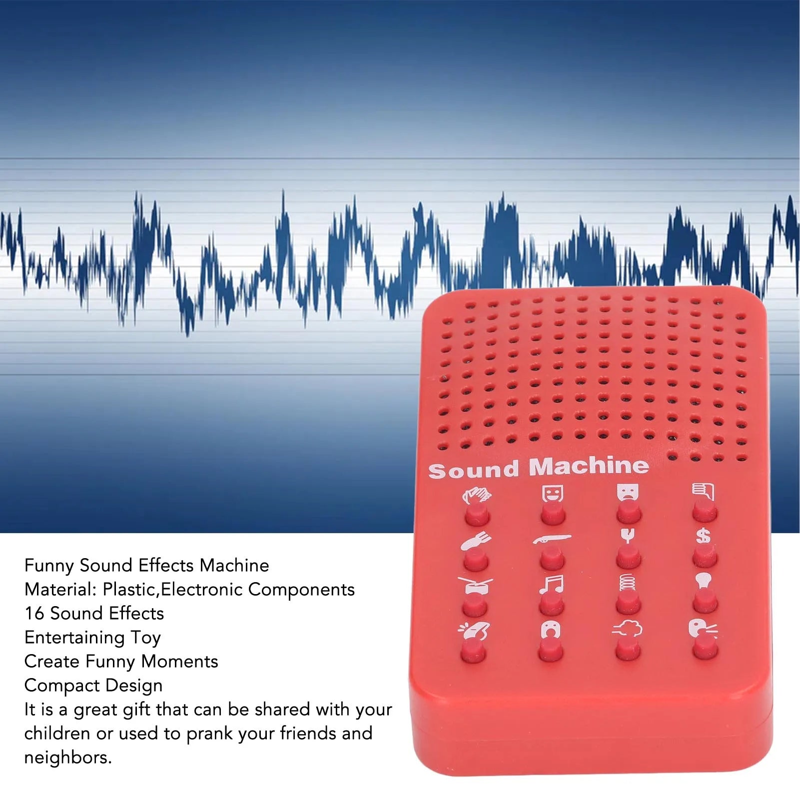 Funny Sound Effects Machine Electronic Interesting Compact 16 Daily