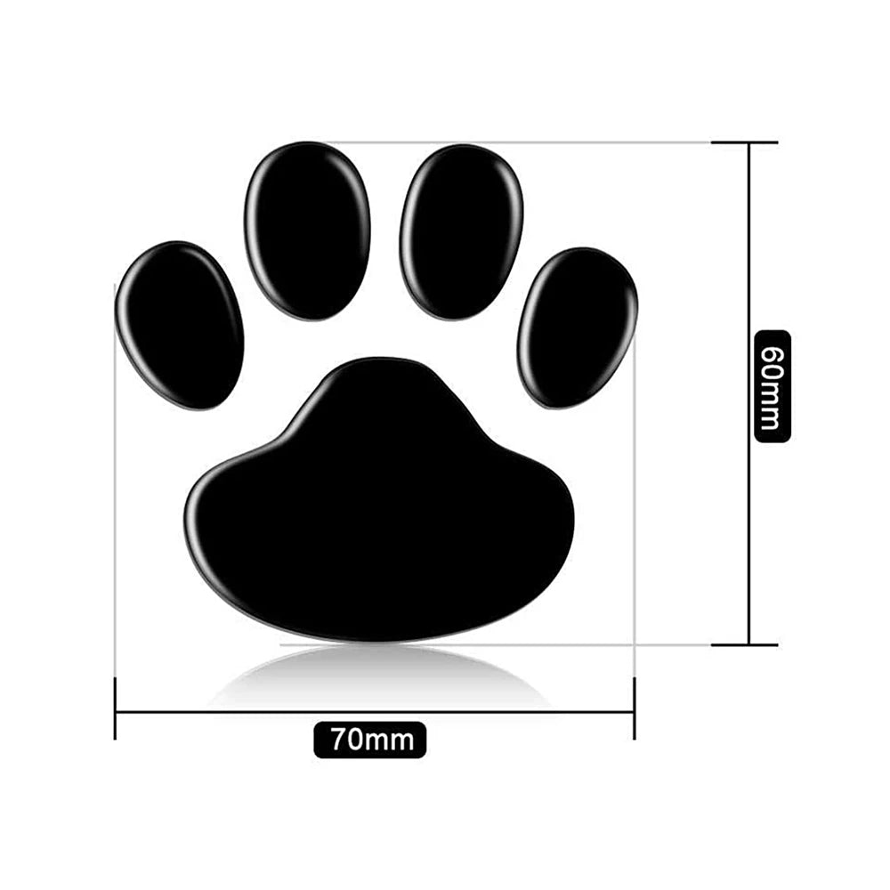 Bumper PVC Door Mirror Windshield Decals Autos Window Decal Footprint Zpaxo