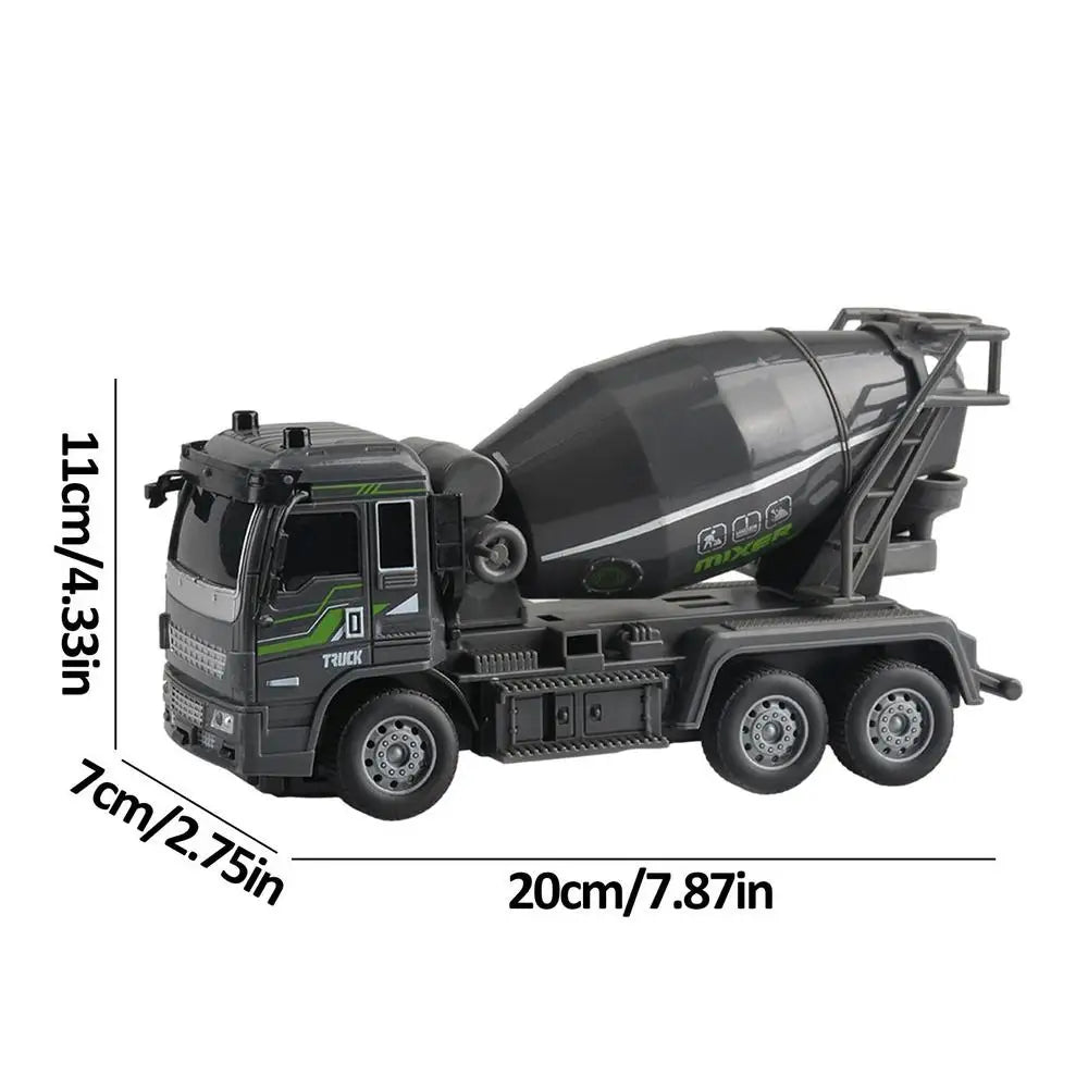 RC Construction Equipment Engineering Car Toy Remote Control Excavator And Bulldozer Engineering Car Toy For Kids Adults Zpaxo mixer truck United States