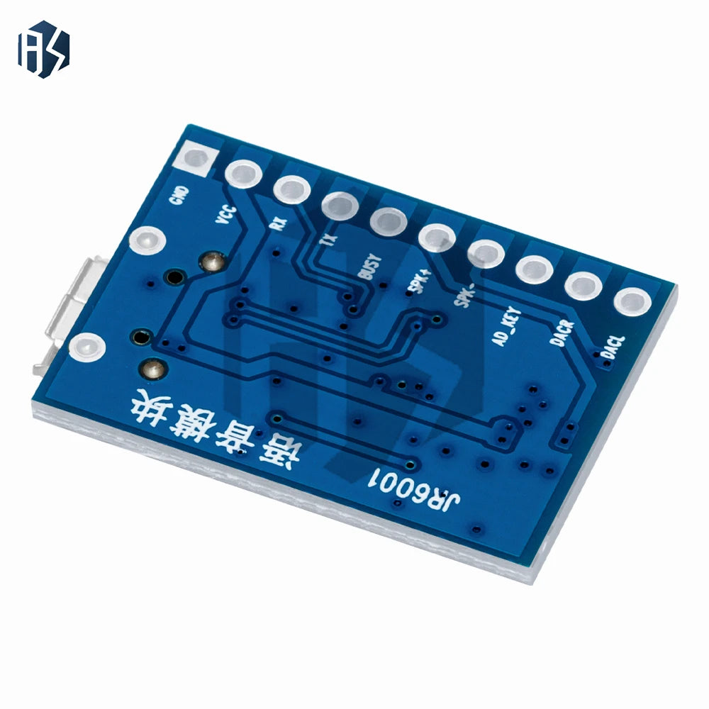 JR6001 Customizable Voice Control Module Serial Audio Recognition Zpaxo