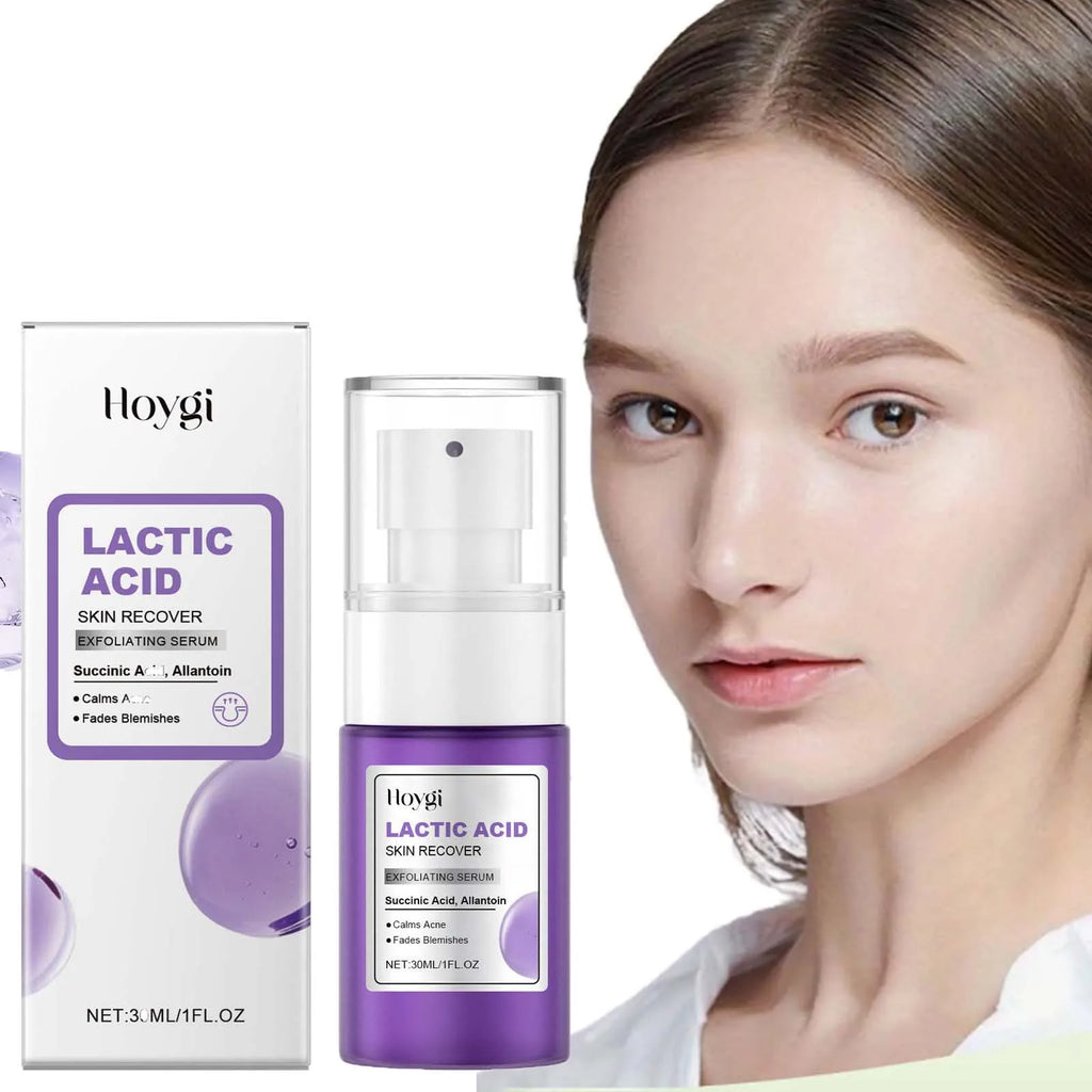 Exfoliating Serum Anti Acne Reliece Dryness Shrink Pores Remove Dead Skin Brightening Lactic Acid Serum Nourishing Face Essence Zpaxo