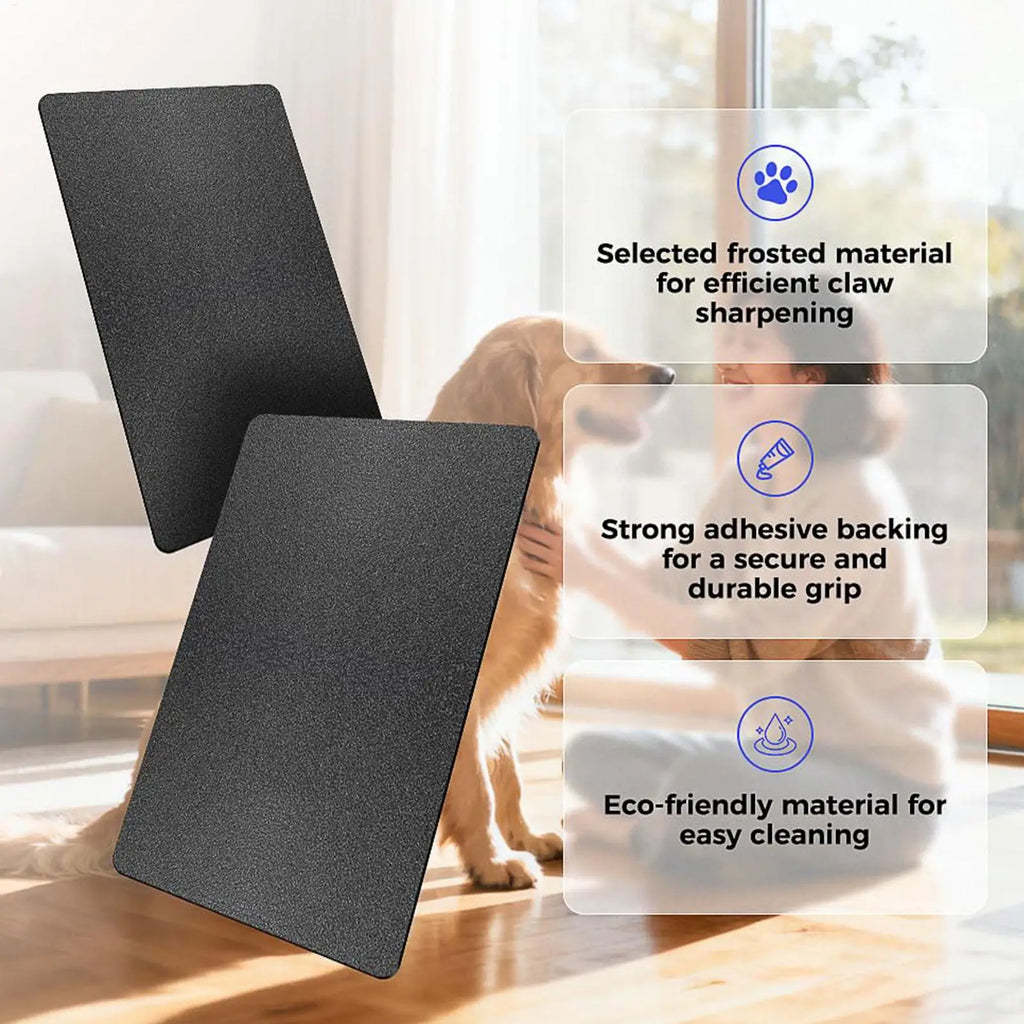 Dog Scratch Pad Wooden Pullout Nail File Grinding Board Pet Claw