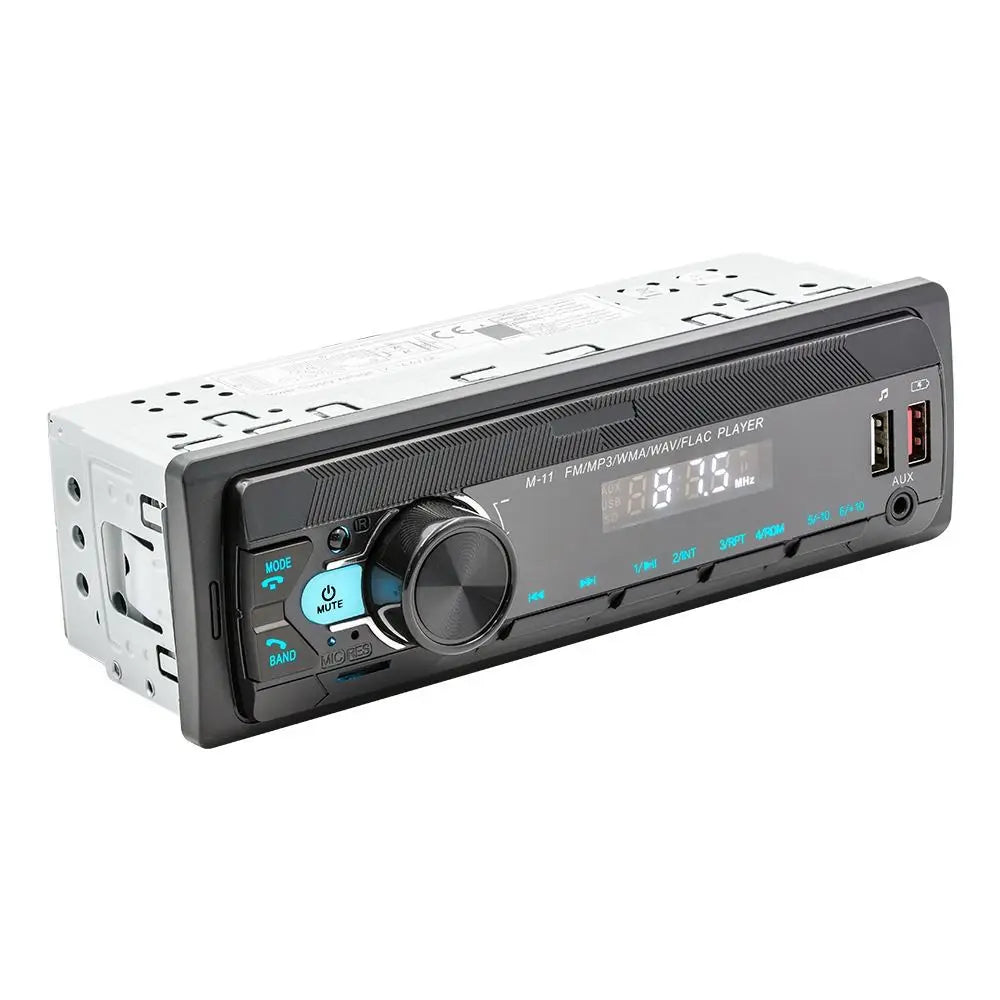 12V Bluetooth Car MP3 Player LED Display Remote Control Car FM Radio Button Control 4 Channel Car MP3 Player Universal Zpaxo