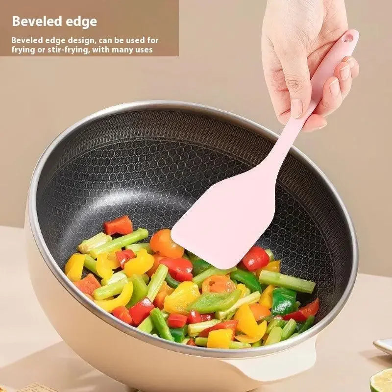 1Pc Silicone Cooking Leakage Spatula, Dense Shovel, Fried Fish Omelette Shovel Non-stick Spatula, Kitchen Cooking Tools Zpaxo