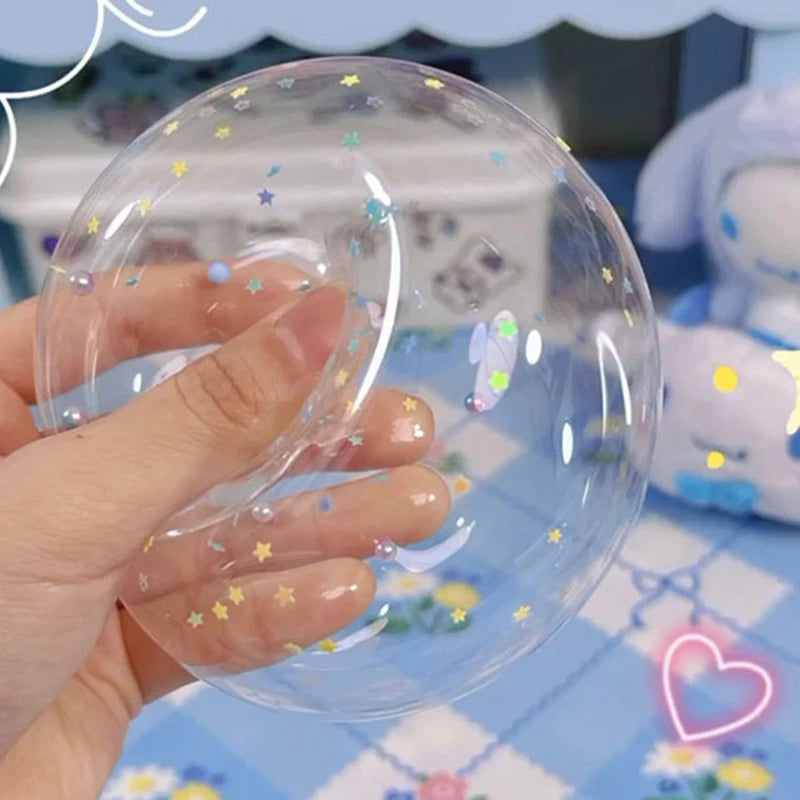 PET Nano Tape Putty Music Bubble Blowing Double Sided Adhesive Stress