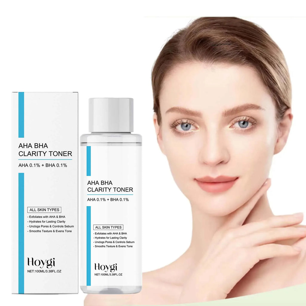 Hoygi AHA BHA Exfoliating Toner – Pore Refining Oily Skin Care Exfoliating Facial Toner Zpaxo
