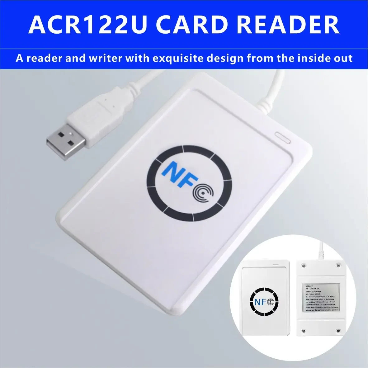 13 56MHz M1 Card Reader Writer Rfid Copier Duplicator NFC Smart Zpaxo