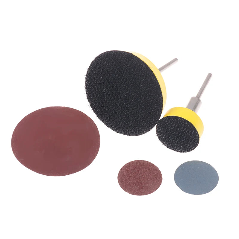 60 1 Sanding Discs Pad Drill Grinder Rotary Tools Backer Plate Zpaxo