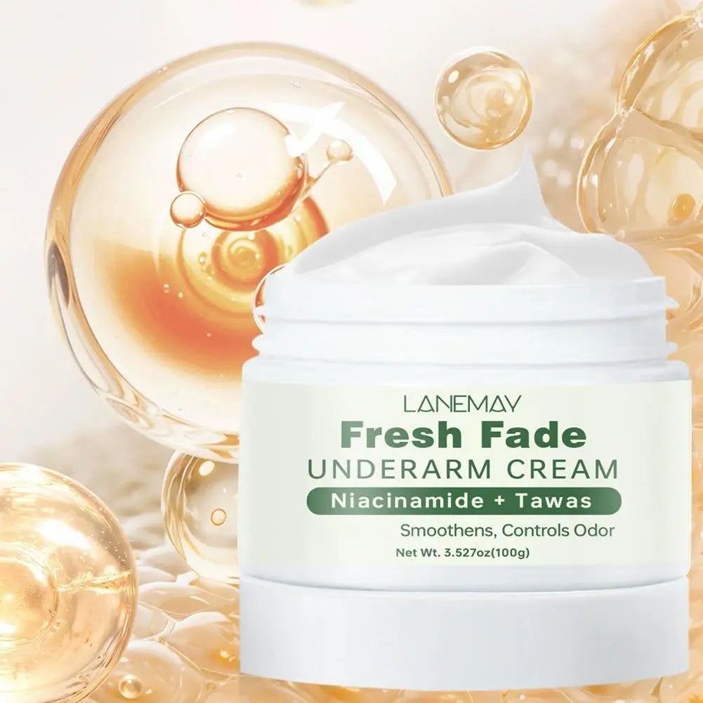 Fresh Fade UNDERARMCREAM Cream Niacinamide Brightens,Smoothens,Controls Odor Underarm Skin Care Moisturizing Body Lotion 100g Zpaxo