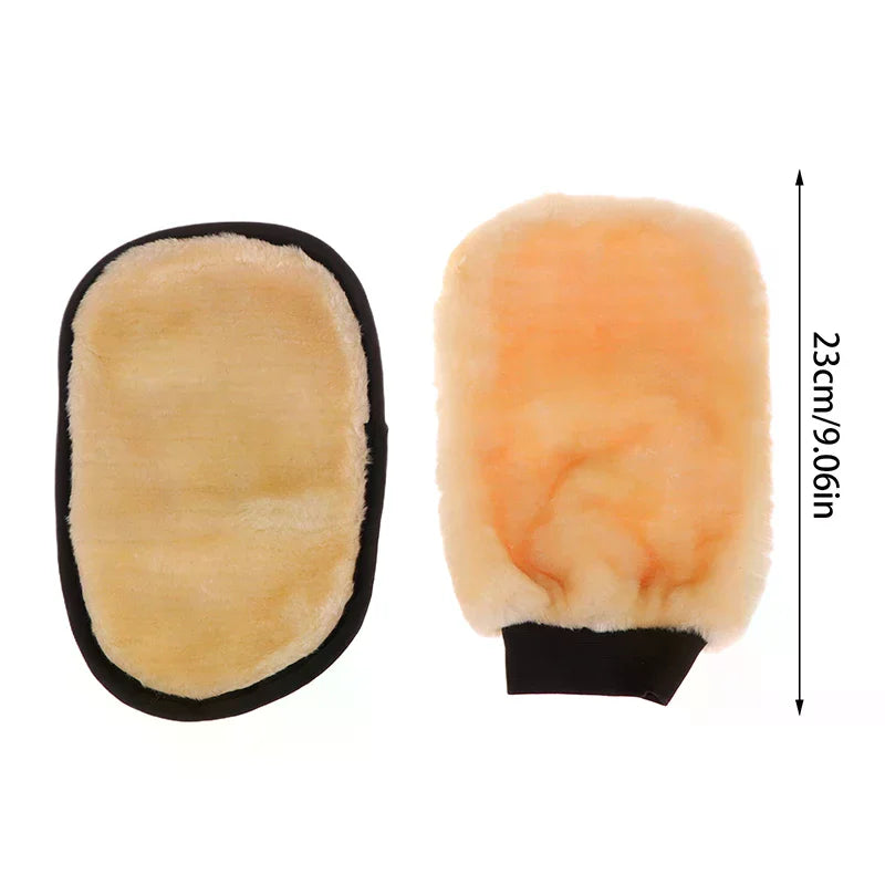 Microfiber Car Wash Mitt – Scratch-Free Polishing Glove