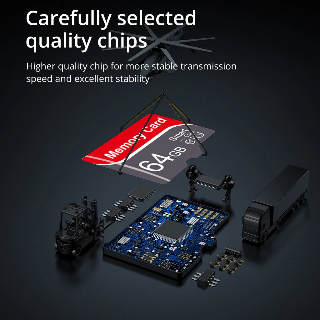 High-speed Memory card 1GB 2GB 4GB 8GB 16GB 32GB 64GB 128GB Mini TF card is used to monitor the drone tachograph Zpaxo